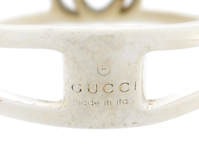 GUCCI グッチ 貴金属・宝石 インターロッキングGリング スリム