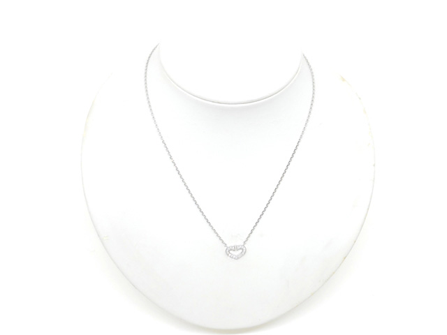カルティエ　Cハート　ダイヤモンド　ネックレス　ホワイトゴールド 楽天市場】カルティエ Cハート ネックレス ホワイトゴールド