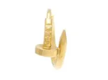 Cartier カルティエ ジュストアンクルシングルピアス YG