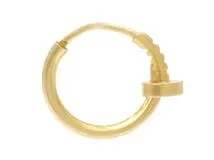 Cartier カルティエ ジュストアンクルシングルピアス YG