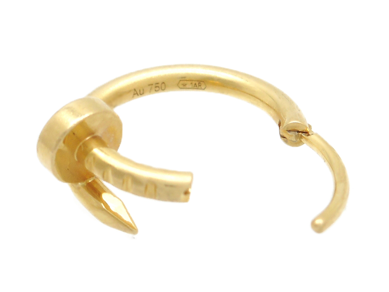 Cartier カルティエ ジュストアンクルシングルピアス YG イエロー