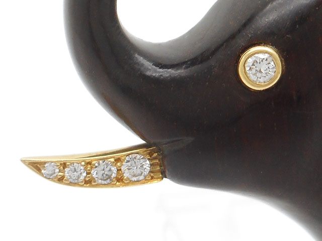 K18 エレファントブローチ K18 エレファントブローチ