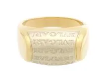 BVLGARI ブルガリ トロンケットリング YG イエローゴールド WG