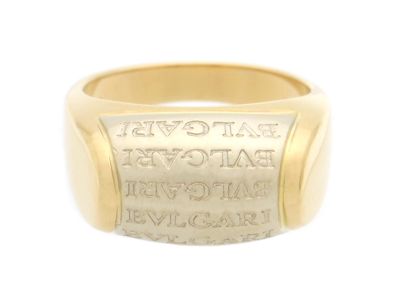 BVLGARI ブルガリ トロンケットリング YG イエローゴールド WG