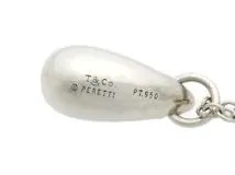 TIFFANY＆CO　ティファニー　貴金属・宝石　ティアドロップネックレス　PT　プラチナ　3.0g　2146000412233【200】