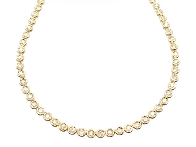 JEWELRY ノンブランド 貴金属・宝石 ダイヤネックレス テニス
