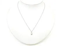 TIFFANY＆CO　ティファニー　貴金属・宝石　ティアドロップネックレス　PT　プラチナ　3.0g　2146000412233【200】