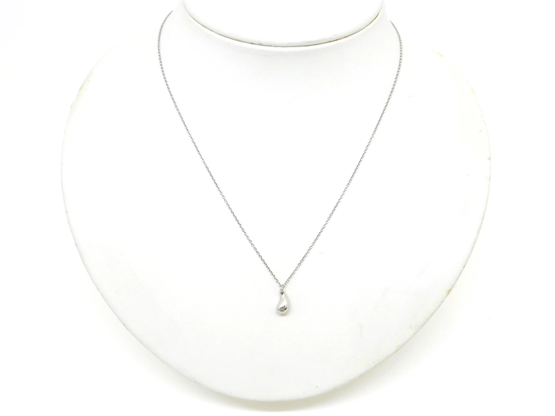 TIFFANY＆CO　ティファニー　貴金属・宝石　ティアドロップネックレス　PT　プラチナ　3.0g　2146000412233【200】