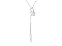 TASAKI　タサキ　ア・シークレットペンダント  ネックレス　K18WG　ホワイトゴールド　パール　ダイヤモンド　あこや真珠　9.6g　2143700152162　【200】