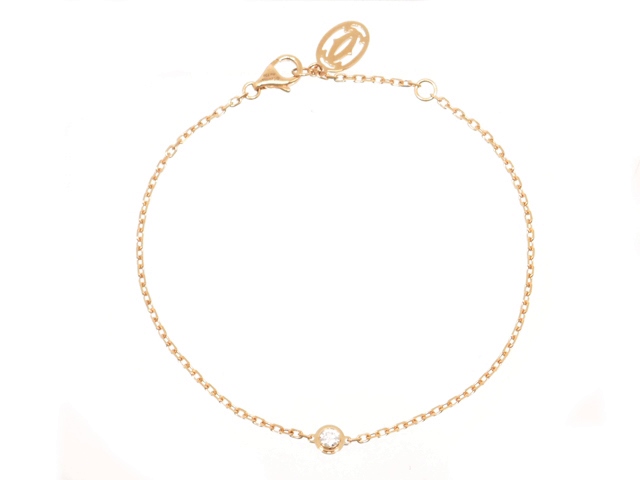 Cartier カルティエ ダムールブレスレット スモール PG ピンク