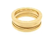 BVLGARI ブルガリ B-zero1リング 指輪 YG イエローゴールド 8.7g 52号 Sサイズ 2143100501850 【200】