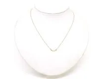 TIFFANY＆CO　ティファニー　Tスマイルネックレス　Tスマイルミニ　ダイヤモンド　PG　ピンクゴールド　62617772　2146000412363　【200】