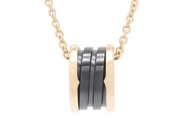 BVLGARI ブルガリ 貴金属・宝石 B-zero1ネックレス ビーゼロワン PG 