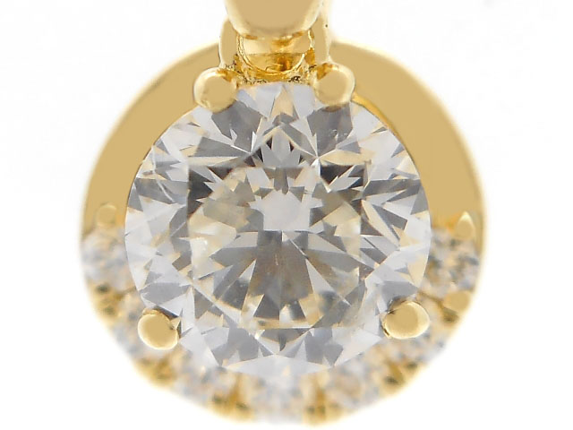 LA SOMA ラソマ ダイヤモンド ネックレス ダイヤモンド0.14ct K18YG イエローゴールド / 199643【BJ】