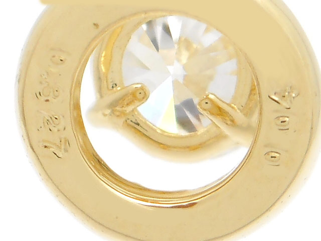 LA SOMA ラ・ソマ 貴金属・宝石 ネックレス ダイヤネックレス K18 ゴールド ダイヤ 0.327ct 0.04ct 2.0g