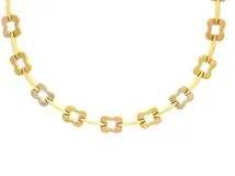 POLA　ポーラ　貴金属・宝石　デザインネックレス　3カラー　K18　ゴールド　32.0g　2147100547283　【200】
