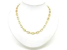 POLA　ポーラ　貴金属・宝石　デザインネックレス　3カラー　K18　ゴールド　32.0g　2147100547283　【200】