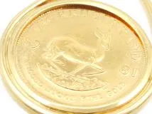 JEWELRY　貴金属･宝石　ペンダントトップ　金貨　コイン　K18/K24　ゴールド　5.4g　（2141100592540）【200】