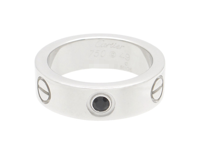 Cartier カルティエ ラブリング 指輪 WG ホワイトゴールド
