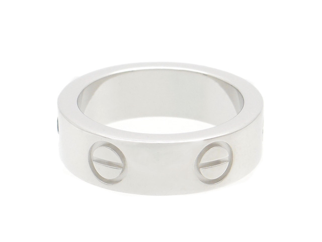 Cartier カルティエ　ラブリング　サファイア　フル　ホワイトゴールド　45 Cartier カルティエラブリングサファイアフルホワイトゴールド45