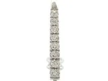 GRAFF　グラフ　ワイルドフラワーピアス　ホワイトゴールド　ダイヤモンド　1.09ct 　4.8g　RGE1668　2143200634137　【200】