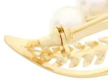 JEWELRY　貴金属・宝石　ブローチ　K18　ゴールド　アコヤ真珠　パール　7.1g　（2147200404851）【200】