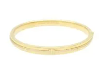 Tiffany & Co. ゴールドバングル ダイヤモンド付き すぐ届く☆TIFFANY＆Co. バングル 18Kゴールド ダイヤ ギフト