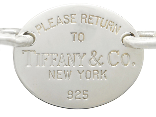TIFFANY＆CO ティファニー リターントゥオーバルタグネックレス