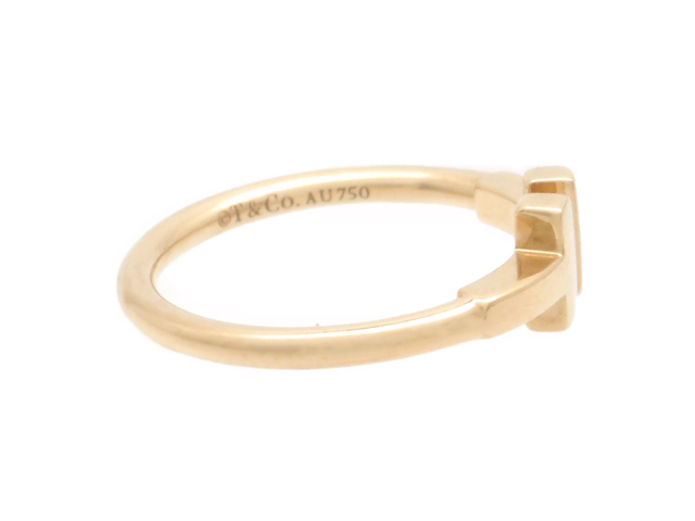 TIFFANY＆CO ティファニー Tワイヤー リング 指輪 ピンクゴールド PG