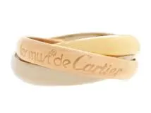 Cartier カルティエ 貴金属・宝石 リング 指輪 トリニティ 3カラー 3連 