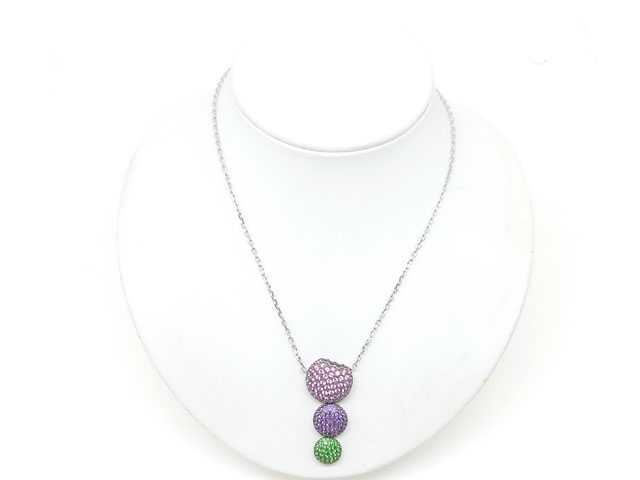 BOUCHERON ブシュロン タンタシオンマカロン ネックレス 750WG