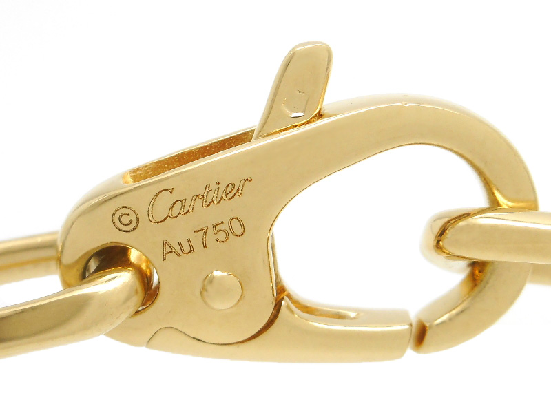 新品未使用カルティエ サントスygネックレス 初回4コマ足し済+持ち運び赤袋付き 新品未使用カルティエ サントスygネックレス 初回4コマ足し済+持ち運び