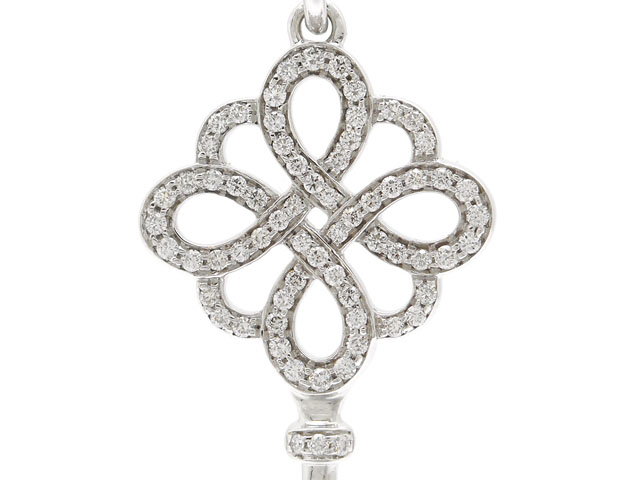 TIFFANY＆CO ティファニー 貴金属・宝石 ノットキー ペンダント