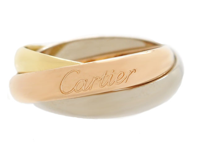 Cartier カルティエ 貴金属・宝石 指輪 リング トリニティリング