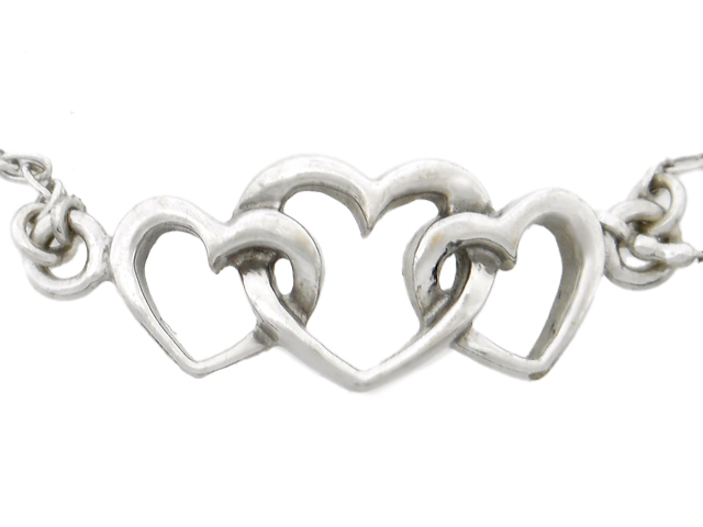 JEWELRY ジュエリー 貴金属・宝石 ブレスレット ハート K18WG