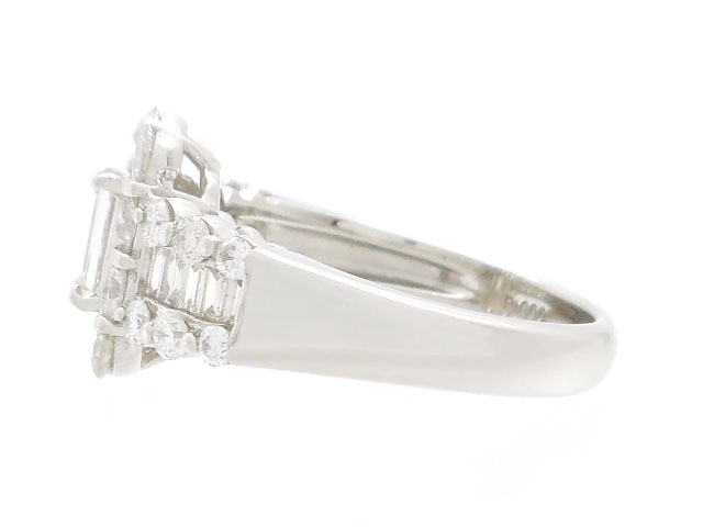 JEWELRY 貴金属・宝石 ダイヤリング 指輪 PT900 プラチナ JEWELRY 貴金属・宝石 ダイヤリング 指輪 PT900 プラチナ