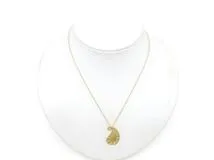 TIFFANY＆CO ティファニー リーフネックレス イエローゴールド YG  