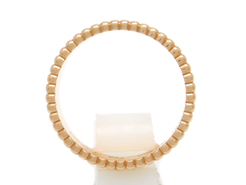 BOUCHERON　ブシュロン　キャトルグログランリング　PG　ピンクゴールド　6.7g　58号　日本サイズ18号　2143200583770　【200】