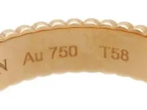 BOUCHERON　ブシュロン　キャトルグログランリング　PG　ピンクゴールド　6.7g　58号　日本サイズ18号　2143200583770　【200】