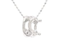 Samantha Tiara　サマンサティアラ　貴金属・宝石　ネックレス　K18WG　ホワイトゴールド　王冠　3.4g　2143200466349　【200】