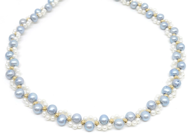 JEWELRY　貴金属・宝石　ネックレス　K14　ゴールド　パール　真珠（2147100577273）【200】