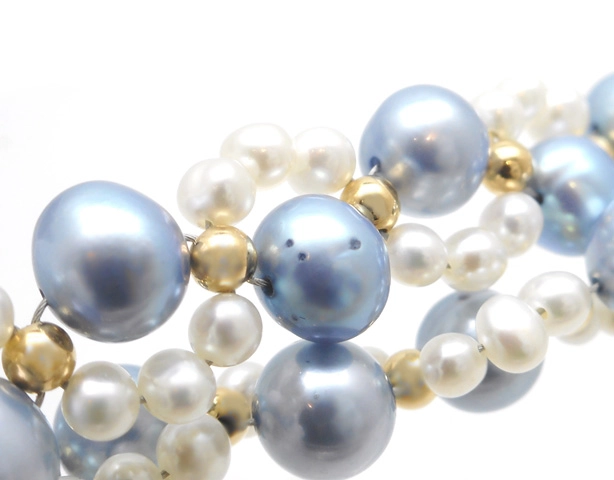 JEWELRY　貴金属・宝石　ネックレス　K14　ゴールド　パール　真珠（2147100577273）【200】