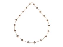 Van Cleef & Arpels　ヴァンクリーフ＆アーペル　ヴィンテージアルハンラネックレス　オブシディアン　黒曜石　PG　ピンクゴールド　VCARP7S700　2143700201808　【200】