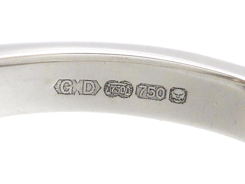 GRAFF グラフ　パヴェバタフライミニリング　WG　ホワイトゴールド　ダイヤモンド　4.9g　8号　RGR523　2146000440243　【200】