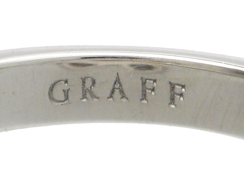 GRAFF グラフ　パヴェバタフライミニリング　WG　ホワイトゴールド　ダイヤモンド　4.9g　8号　RGR523　2146000440243　【200】