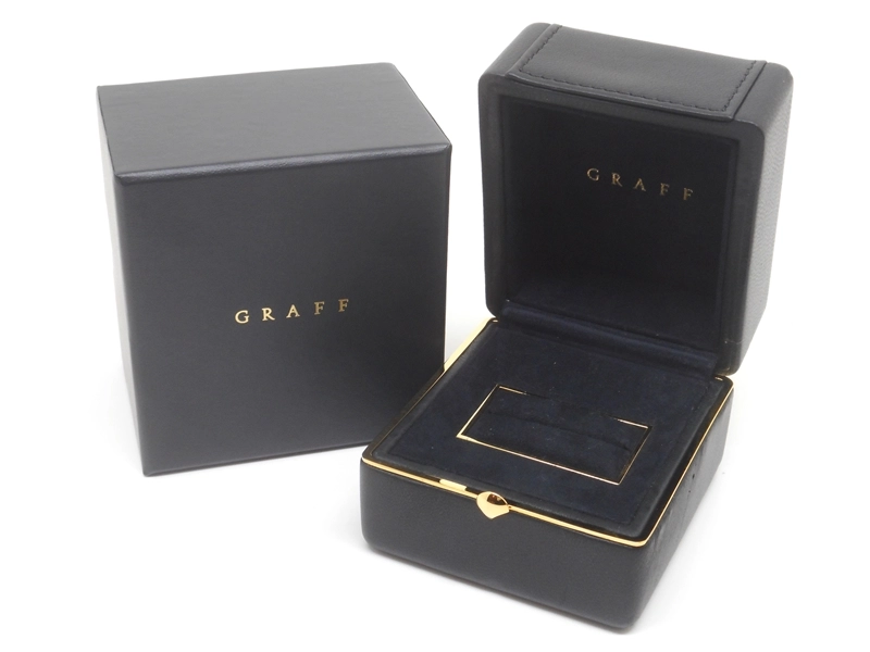 GRAFF グラフ　パヴェバタフライミニリング　WG　ホワイトゴールド　ダイヤモンド　4.9g　8号　RGR523　2146000440243　【200】