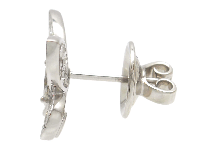 GRAFF グラフ パヴェバタフライスモールピアス WG ホワイトゴールド ダイヤモンド 5.5g RGE1152 2146000440250 【200】