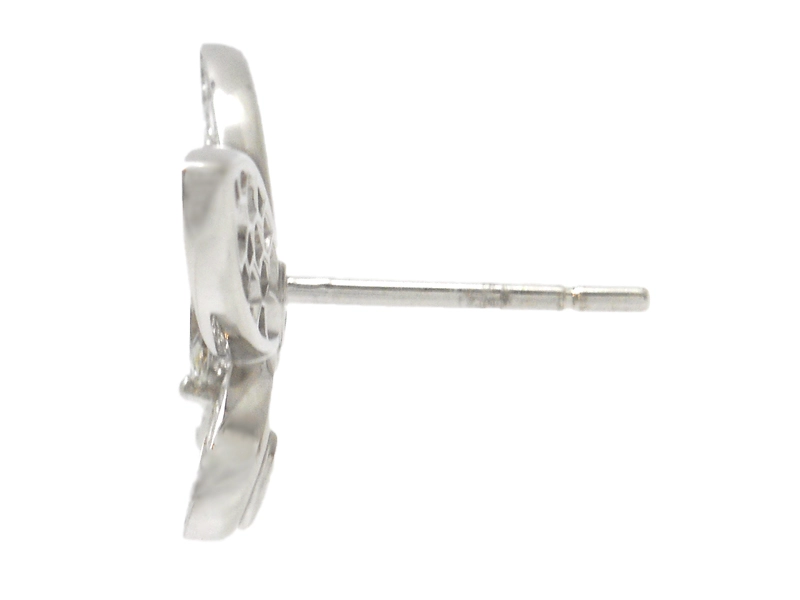 GRAFF グラフ パヴェバタフライスモールピアス WG ホワイトゴールド ダイヤモンド 5.5g RGE1152 2146000440250 【200】