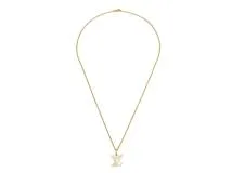 LOUIS VUITTON ルイ・ヴィトン ペンダントLV ネックレス GM