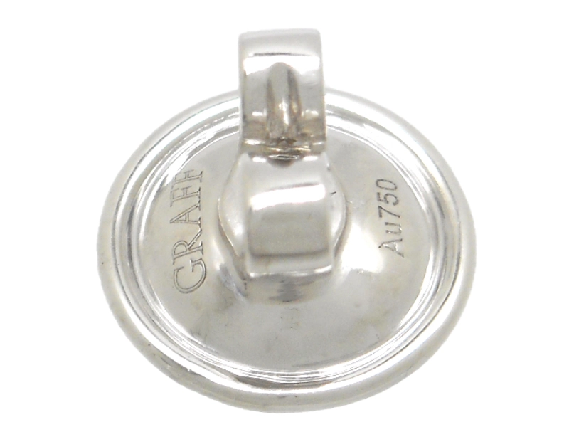 GRAFF グラフ パヴェバタフライスモールピアス WG ホワイトゴールド ダイヤモンド 5.5g RGE1152 2146000440250 【200】